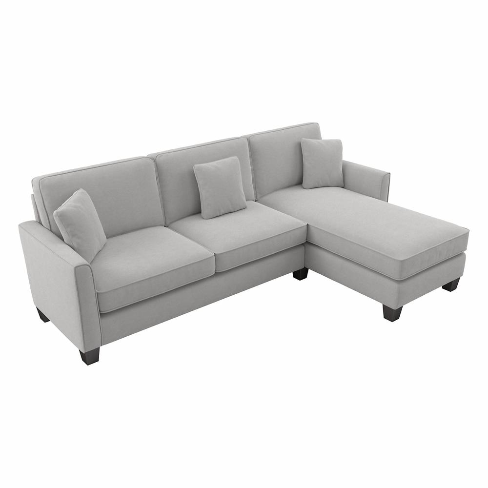Bush Furniture Flare - 102W Sectional Couch with Reversible Chaise Lounge. The main picture.