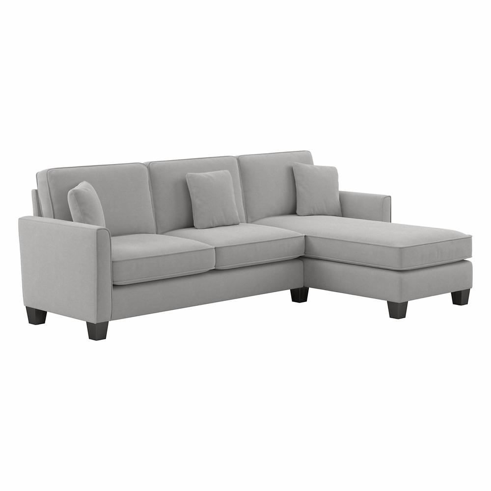 Bush Furniture Flare - 102W Sectional Couch with Reversible Chaise Lounge. Picture 2