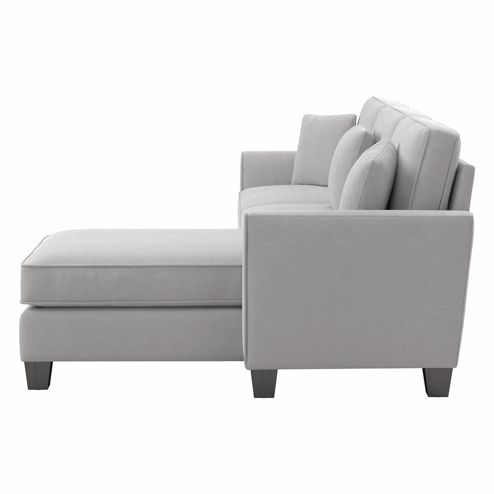 Bush Furniture Flare - 102W Sectional Couch with Reversible Chaise Lounge. Picture 3