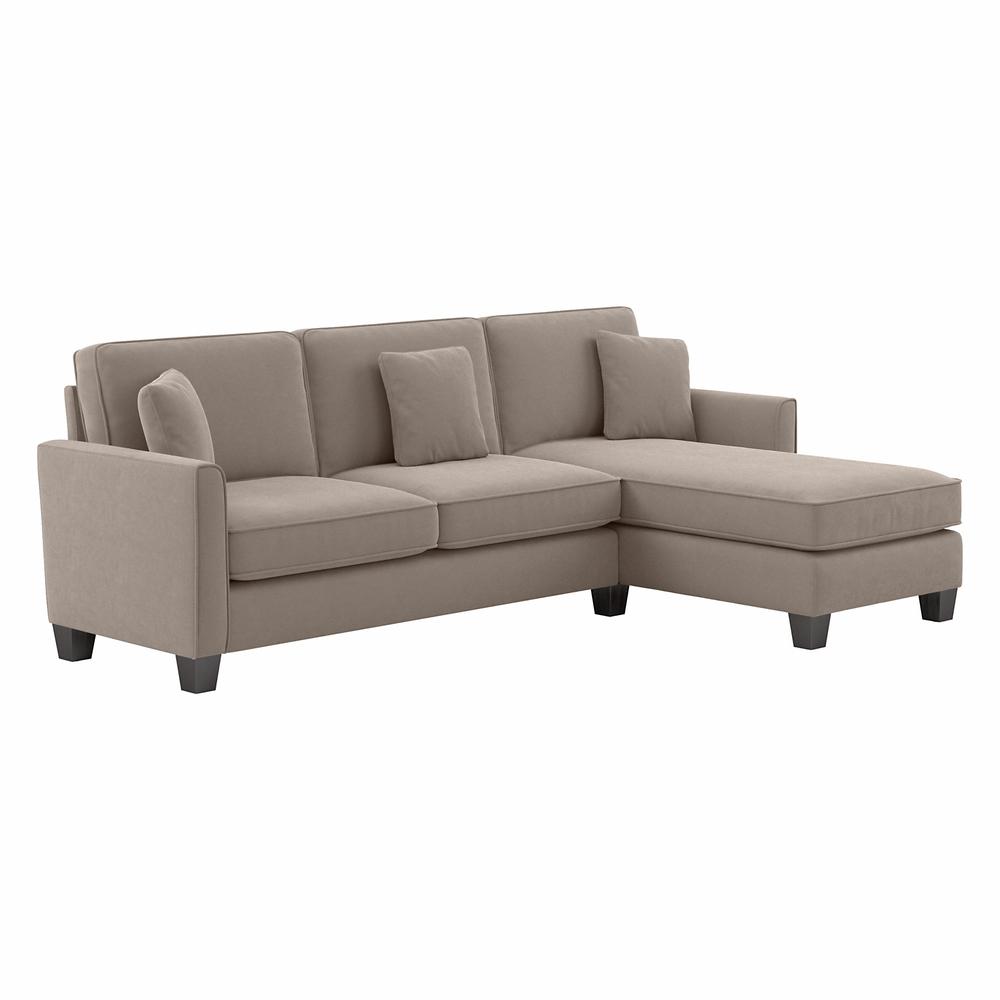 Bush Furniture Flare 102W Sectional Couch with Reversible Chaise Lounge. Picture 2
