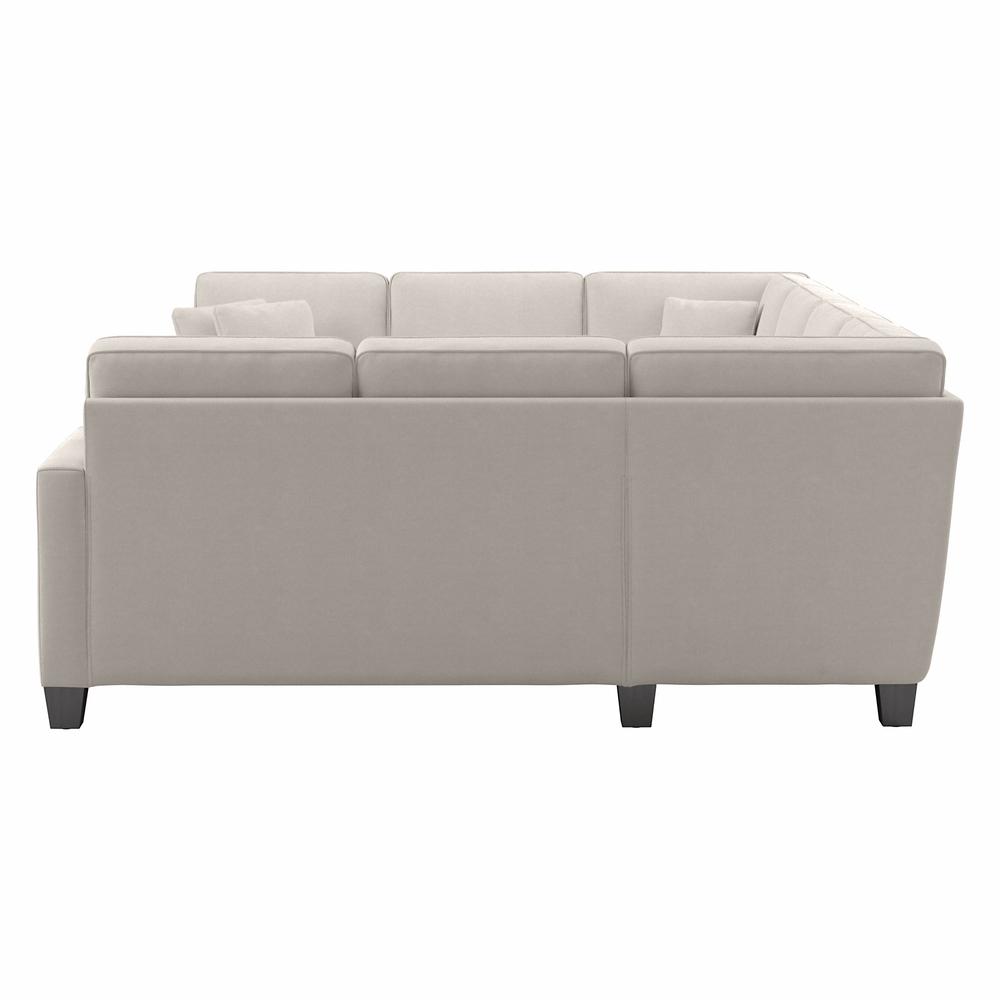 Bush Furniture Flare 113W, U Shaped Sectional Couch. Picture 3