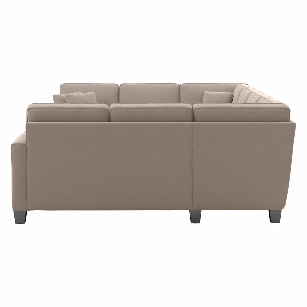 Bush Furniture Flare 113W U Shaped Sectional Couch. Picture 3