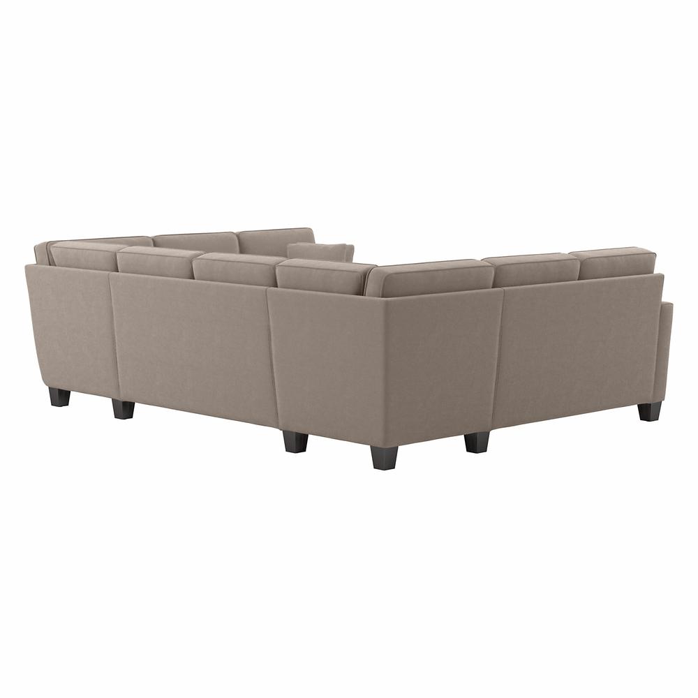 Bush Furniture Flare 113W U Shaped Sectional Couch. Picture 4