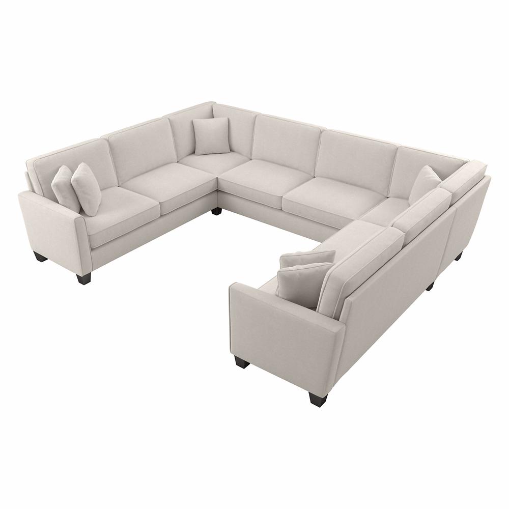 Bush Furniture Flare, 125W U Shaped Sectional Couch. Picture 1