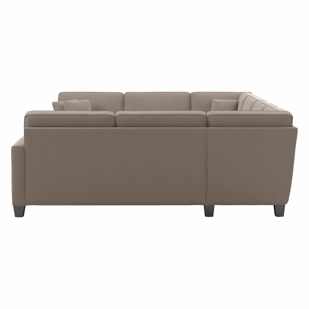 Bush Furniture Flare 125W U Shaped Sectional Couch. Picture 3