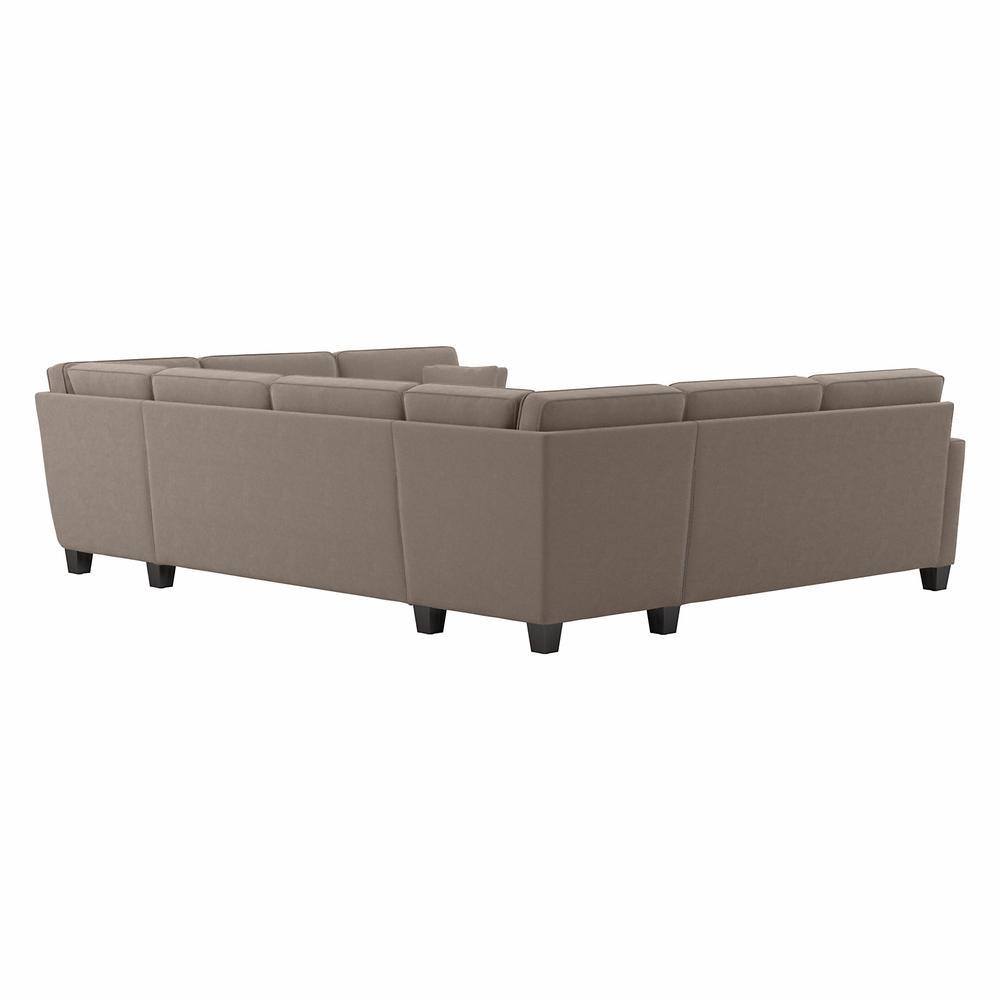 Bush Furniture Flare 125W U Shaped Sectional Couch. Picture 4