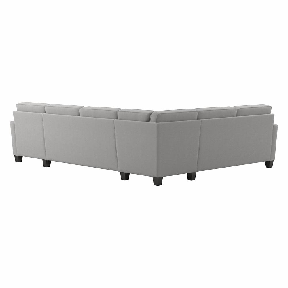 Bush Furniture Flare 128W, U Shaped Sectional Couch with Reversible Chaise Lounge. Picture 4