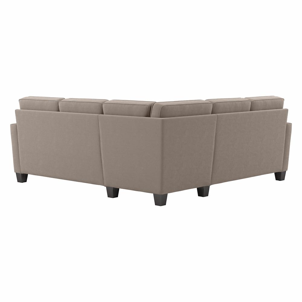 Bush Furniture Flare 87W L Shaped Sectional Couch. Picture 4