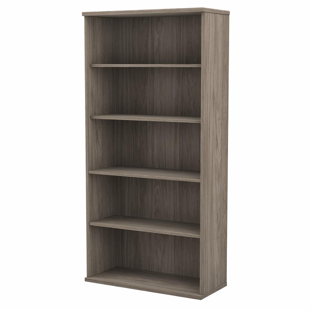 Bush Business Furniture Hybrid Tall 5 Shelf Bookcase. Picture 1