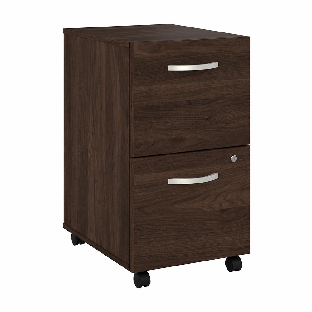 Bush Business Furniture Hybrid 2 Drawer Mobile File Cabinet - Assembled. Picture 1