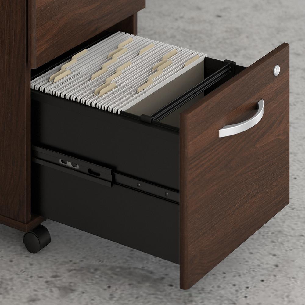 Bush Business Furniture Hybrid 2 Drawer Mobile File Cabinet - Assembled. Picture 5