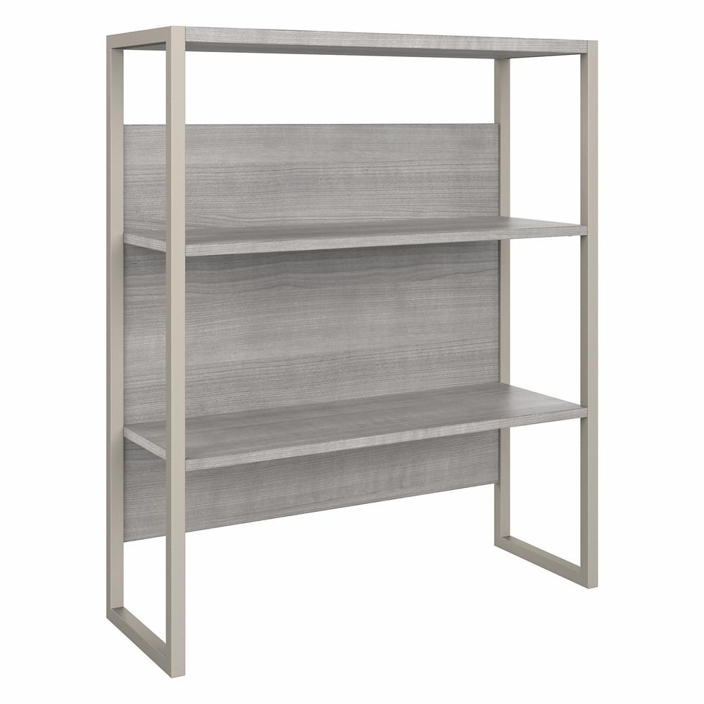 Bush Business Furniture Hybrid 36W Bookcase Hutch - Platinum Gray. Picture 1