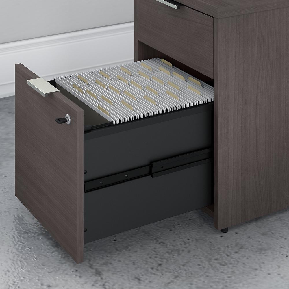 Bush Business Furniture Jamestown 72W Desk with 4 Drawers, Storm Gray. Picture 5