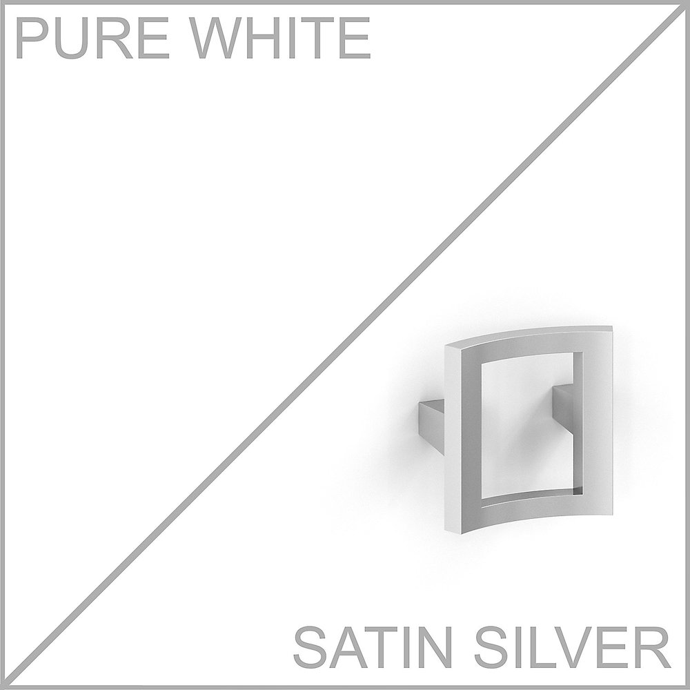 Echo 3 Drawer Mobile File Cabinet in Pure White. Picture 6
