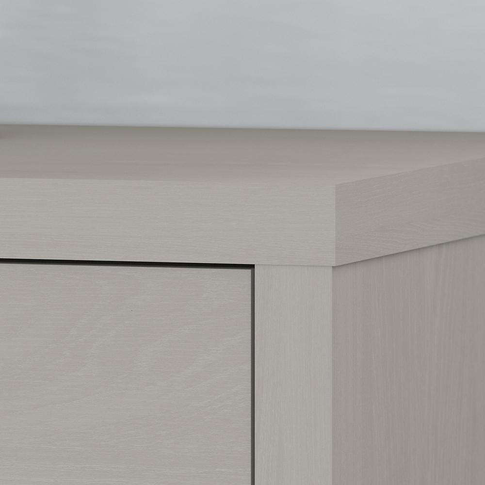 Echo Lateral File Cabinet in Gray Sand. Picture 4