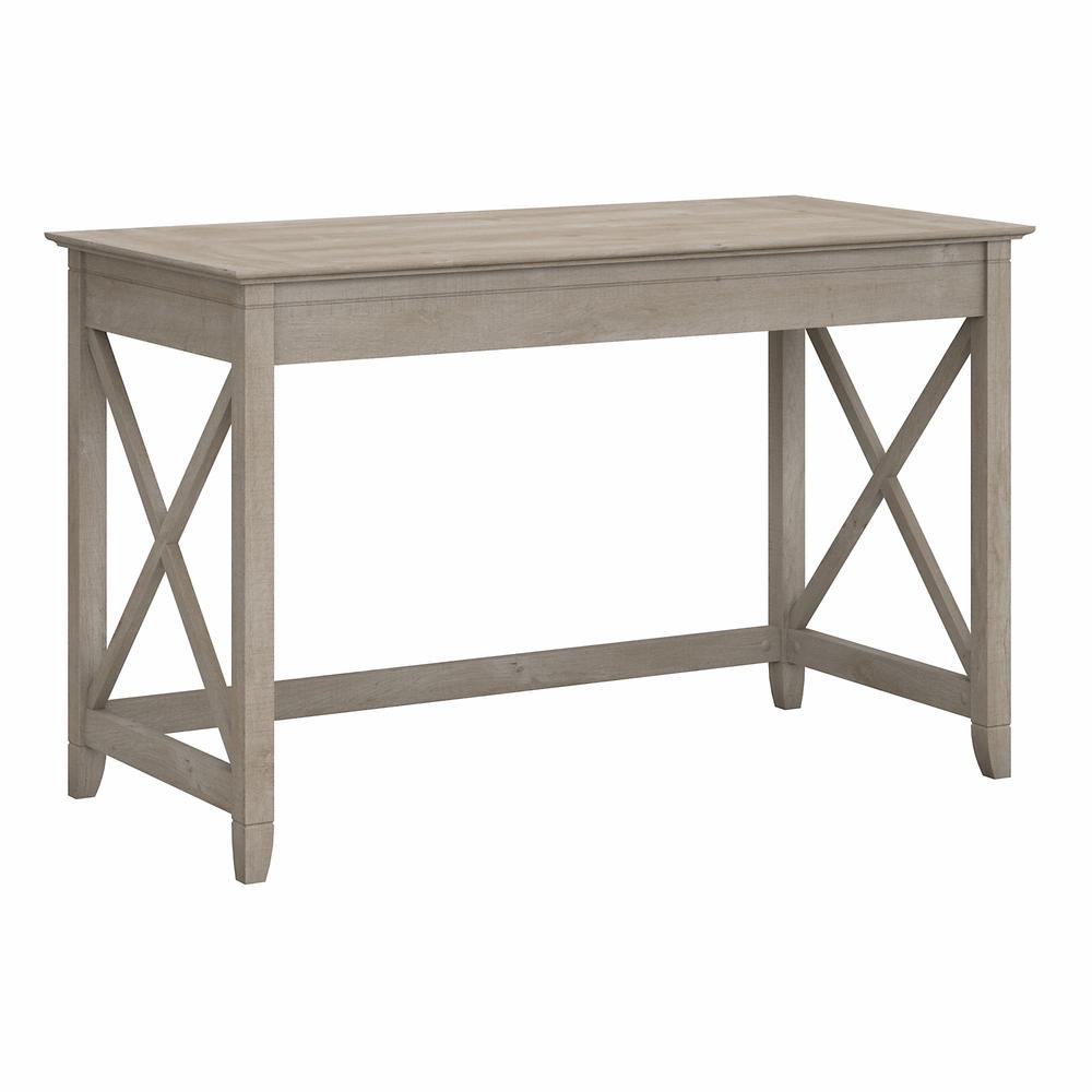 Key West 48W Writing Desk in Washed Gray. Picture 1