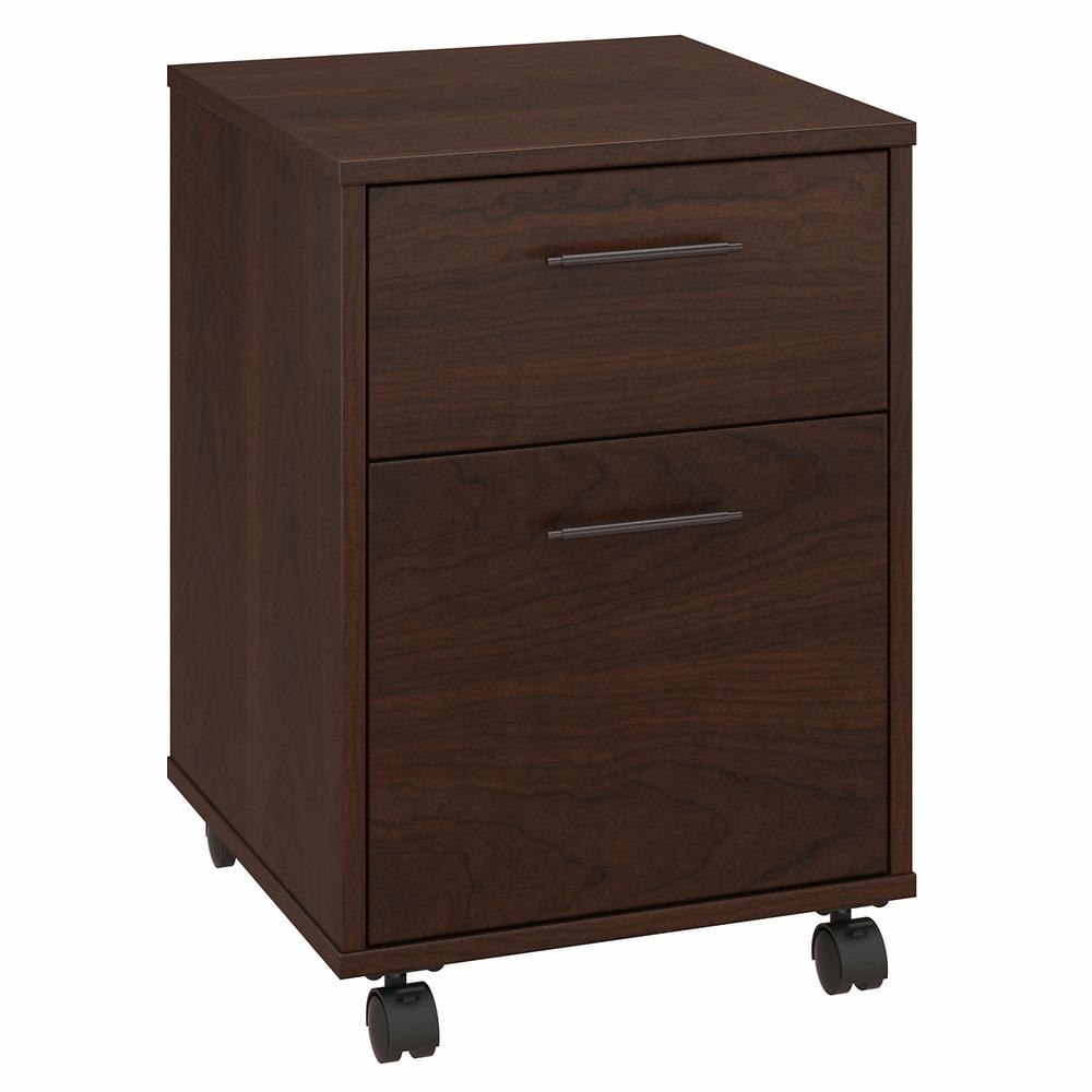 Key West 2 Drawer Mobile File Cabinet in Bing Cherry. Picture 1