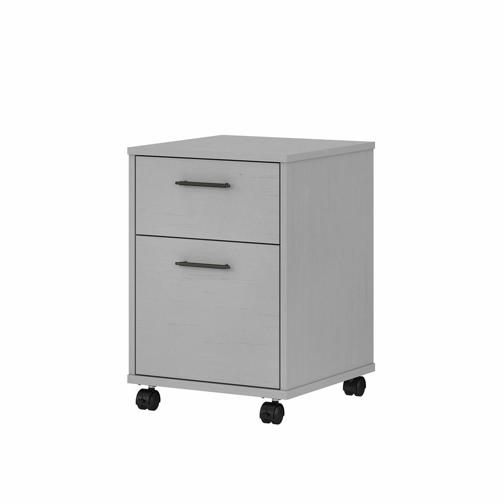 Key West 2 Drawer Mobile File Cabinet in Cape Cod Gray. Picture 1