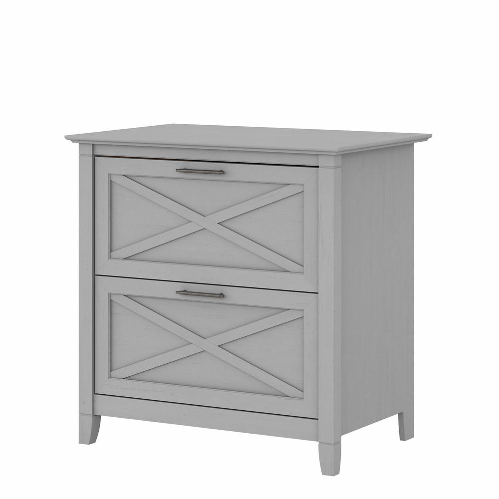 Key West 2 Drawer Lateral File Cabinet in Cape Cod Gray. Picture 1
