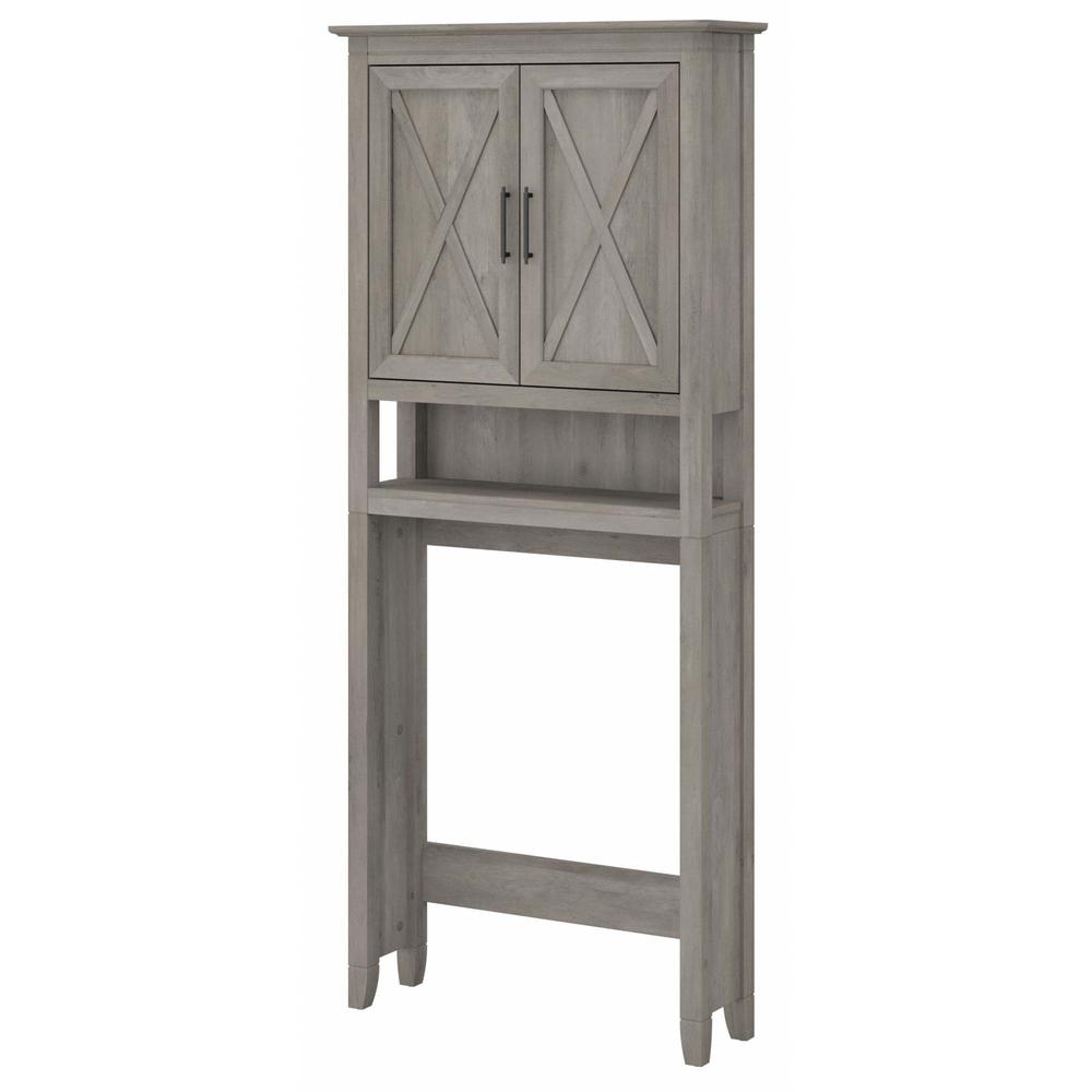 Key West Over The Toilet Storage Cabinet in Driftwood Gray. Picture 1