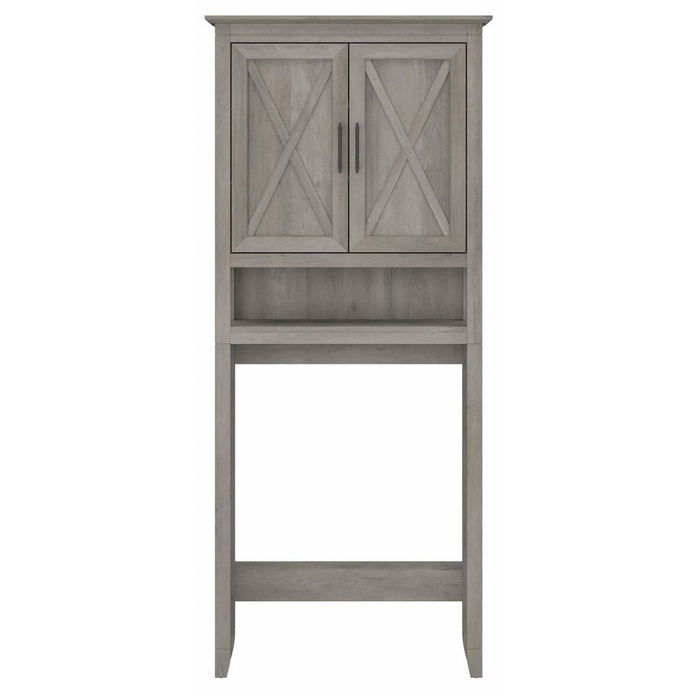 Key West Over The Toilet Storage Cabinet in Driftwood Gray. Picture 2