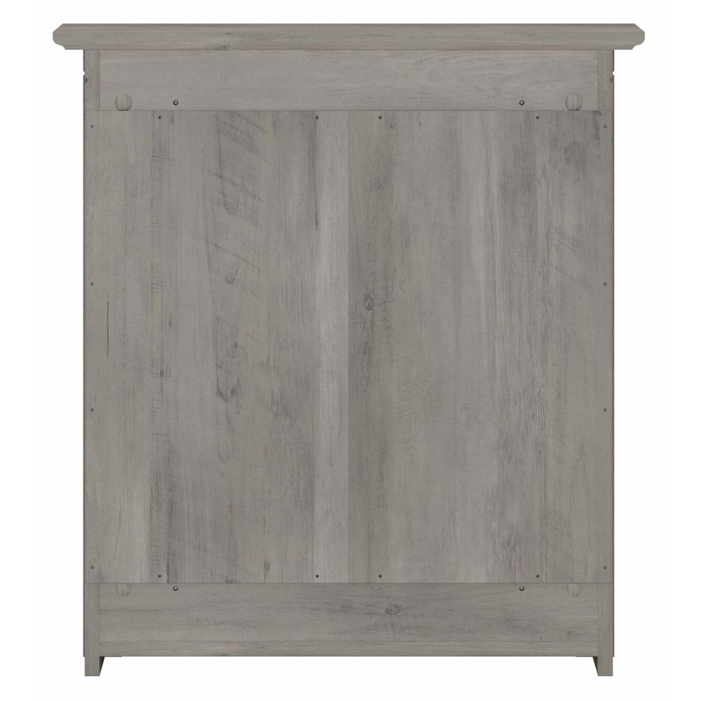 Key West Bathroom Wall Cabinet with Doors in Driftwood Gray. Picture 4