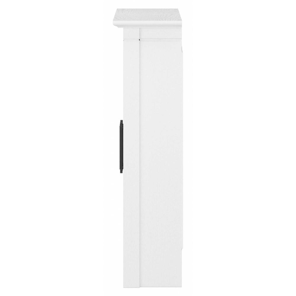 Key West Bathroom Wall Cabinet with Doors in White Ash. Picture 3