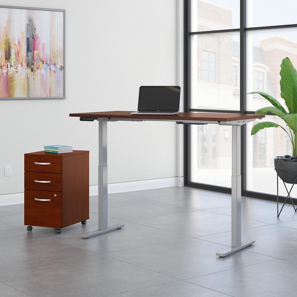 Move 60 Series 60W x 30D Height Adjustable Standing Desk with Storage. Picture 2