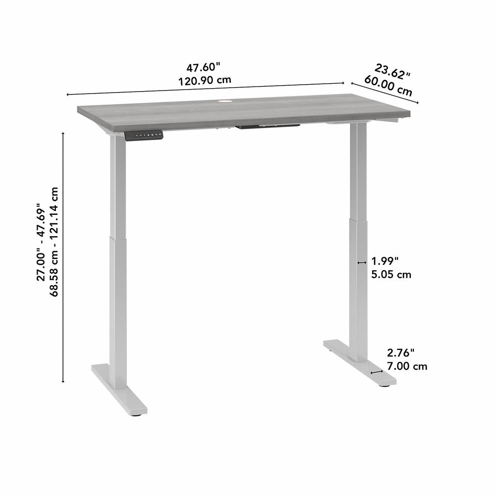 Move 60 Series by 48W x 24D Electric Height Adjustable Standing Desk. Picture 6