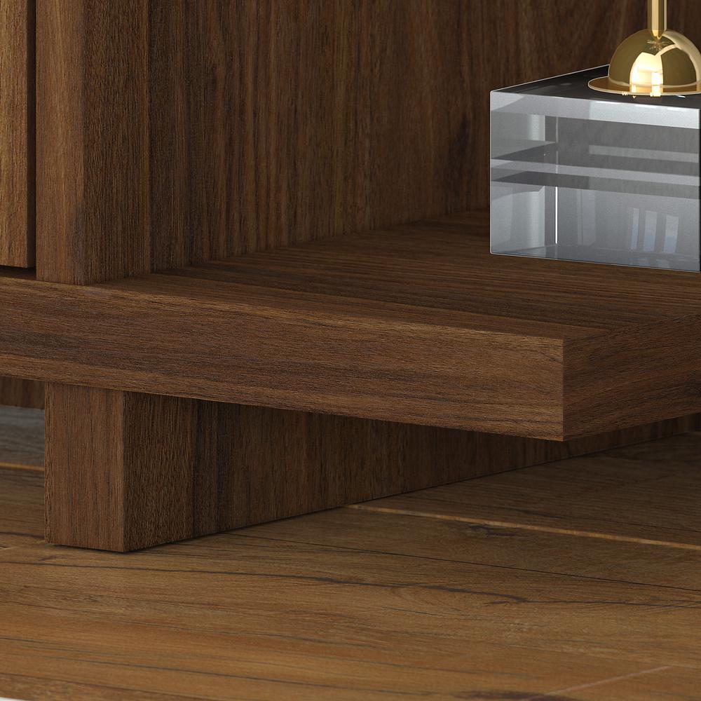 Madison Avenue Console Table with Storage, Modern Walnut. Picture 5