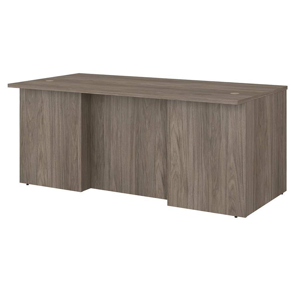 Bush Business Furniture Office 500 72W x 36D Executive Desk in Modern Hickory. Picture 1