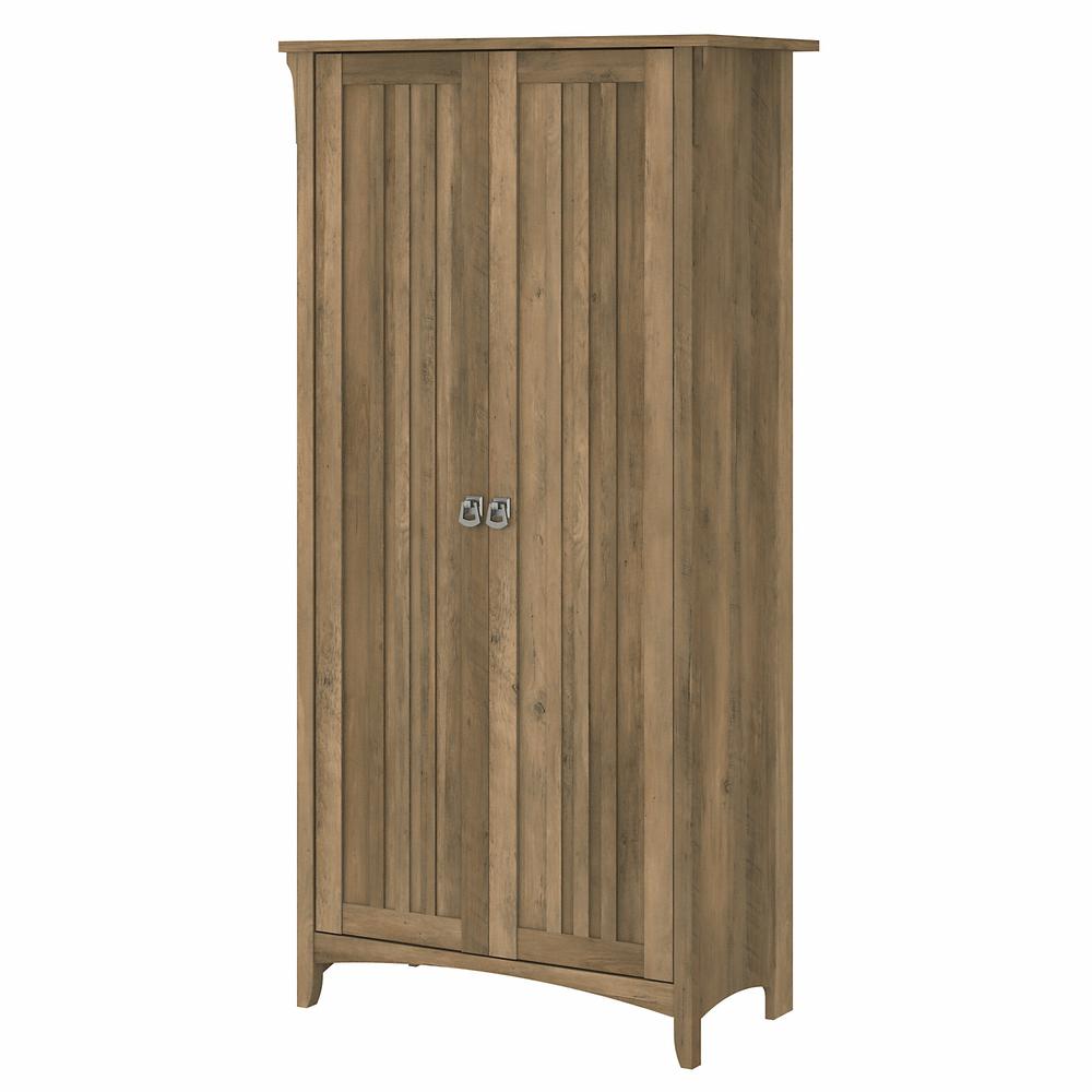 Bush Furniture Salinas Bathroom Storage Cabinet with Doors, Reclaimed Pine. Picture 1