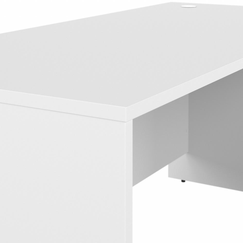Bush Business Furniture Studio C 66W x 30D Office Desk, White. Picture 6