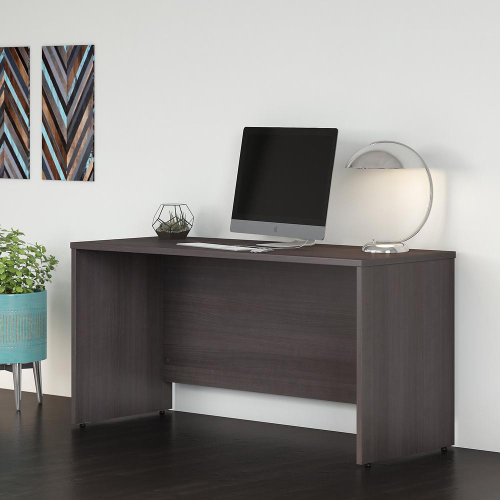 Bush Business Furniture Studio C 60W x 24D Credenza Desk, Storm Gray. Picture 2