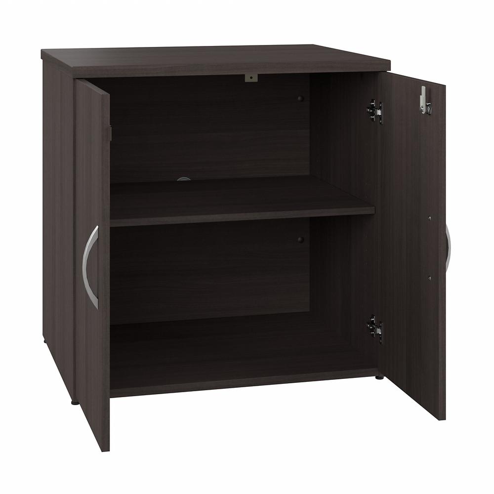 Bush Business Furniture Studio C Office Storage Cabinet with Doors, Storm Gray. Picture 6