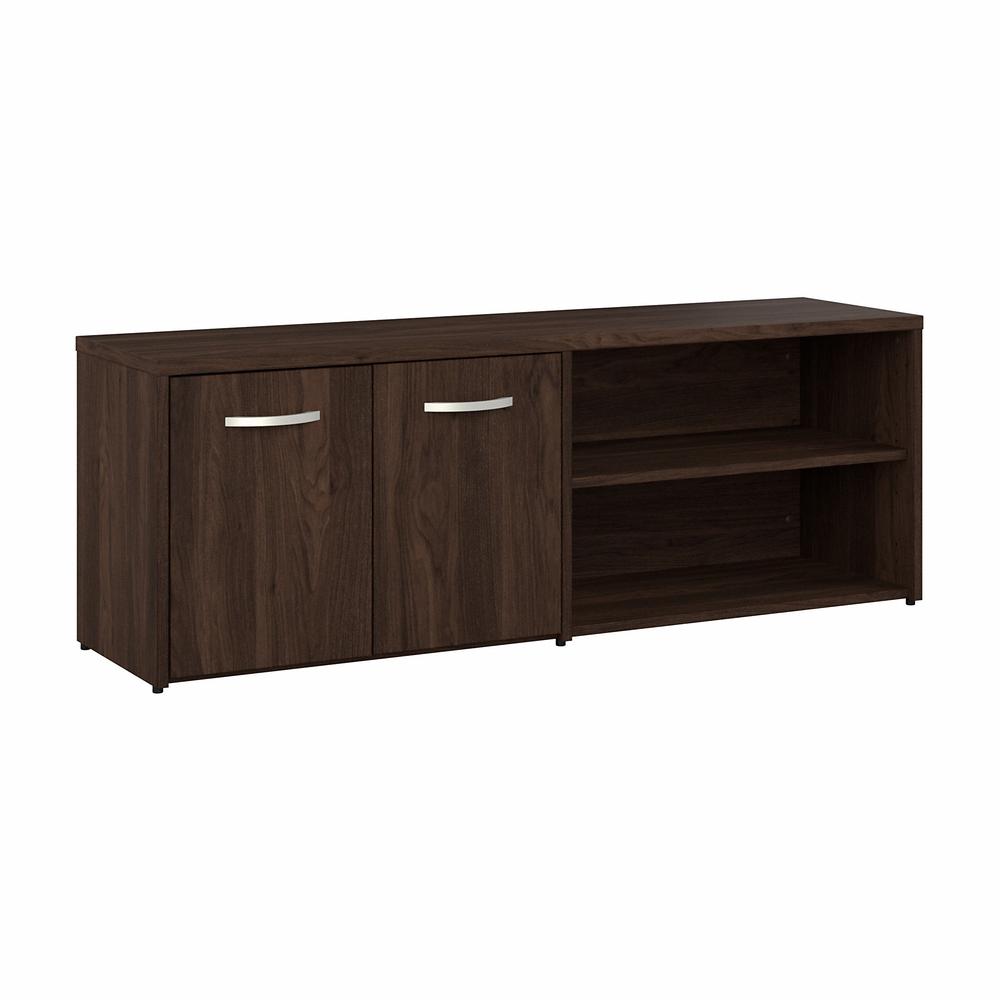 Bush Business Furniture Studio C Low Storage Cabinet with Doors and Shelves. Picture 1