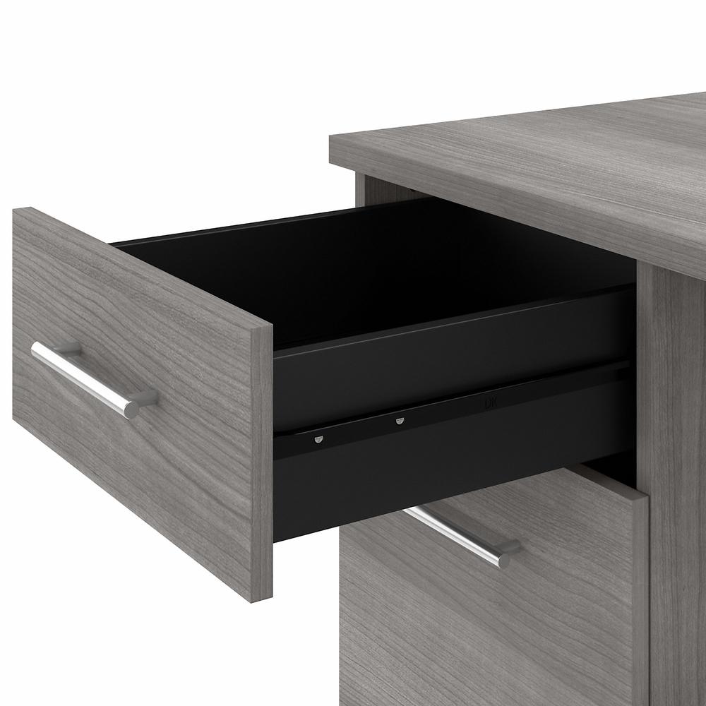 Bush Furniture Somerset 72W Office Desk with Drawers and Hutch, Platinum Gray. Picture 6