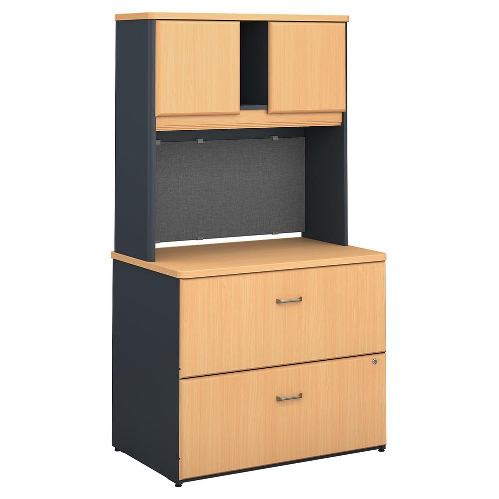 Series A 36w Lateral File Cabinet With Hutch
