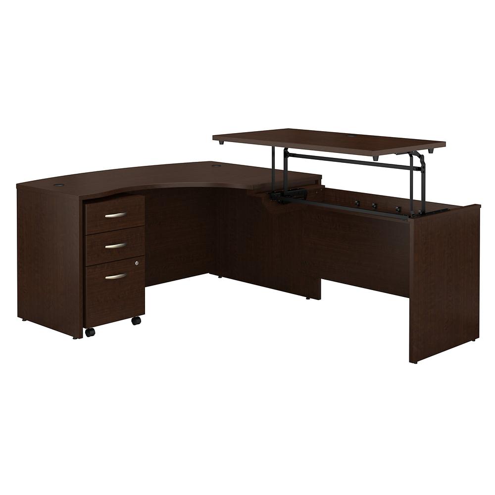 Series C 60W x 43D Right Hand L Shaped Desk with Mobile File Cabinet. Picture 1