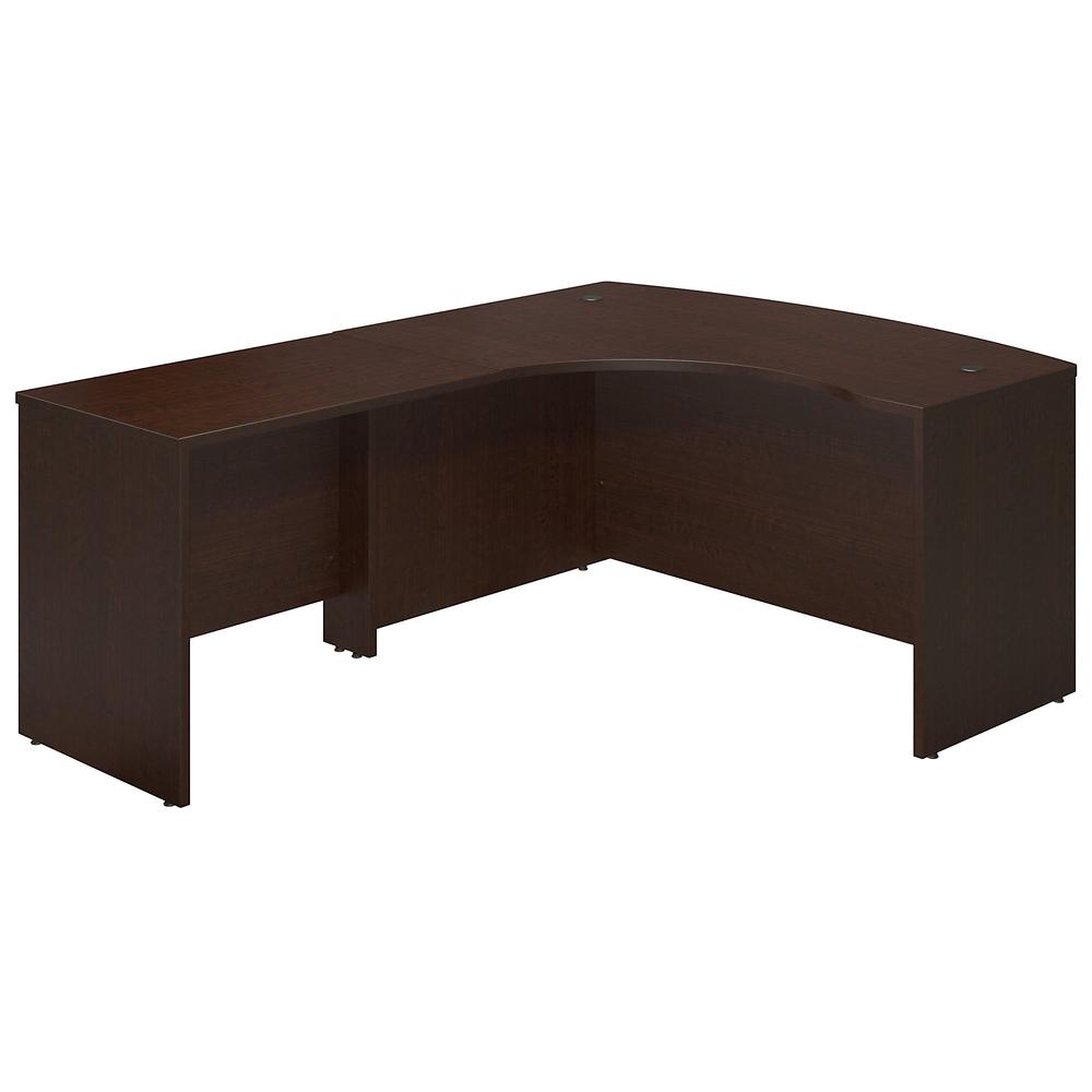 Series C Elite 60W x 43D Left Handed Bow Front L Shaped Desk with 36W Return. Picture 1