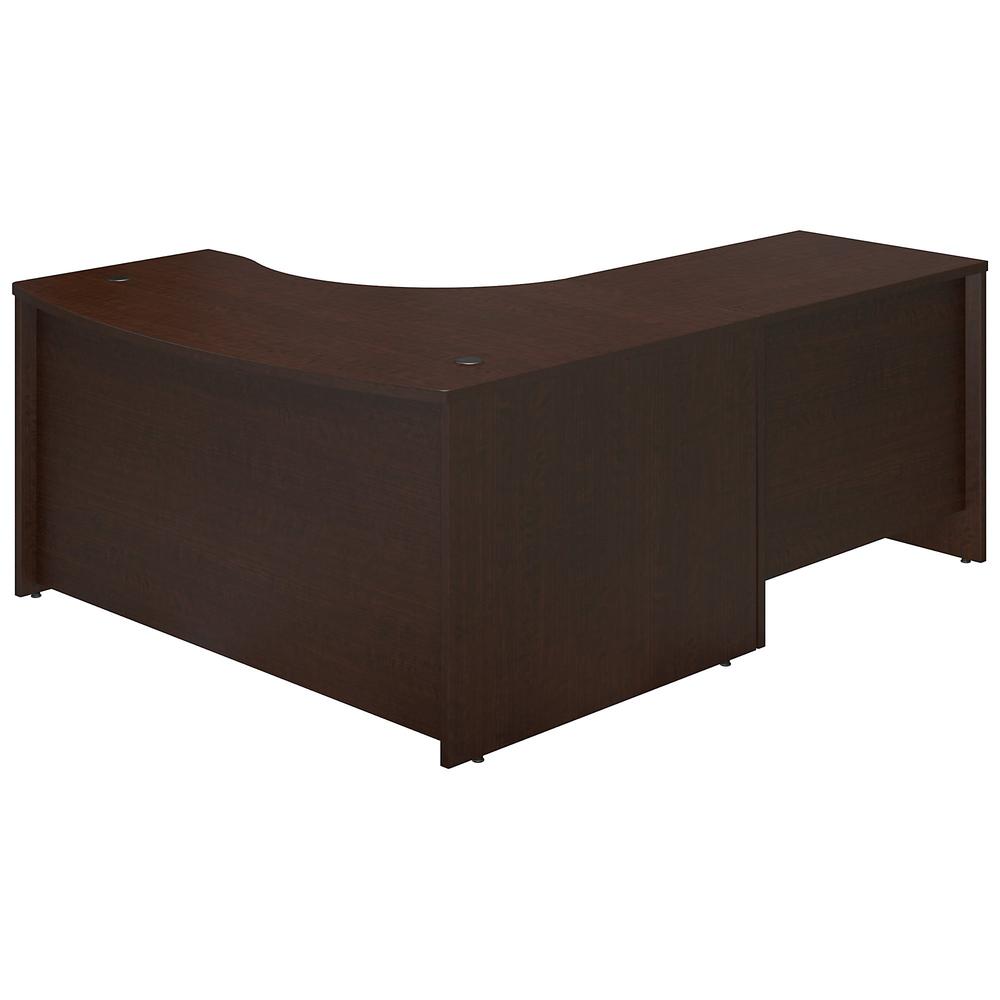 Series C Elite 60W x 43D Left Handed Bow Front L Shaped Desk with 36W Return. Picture 2