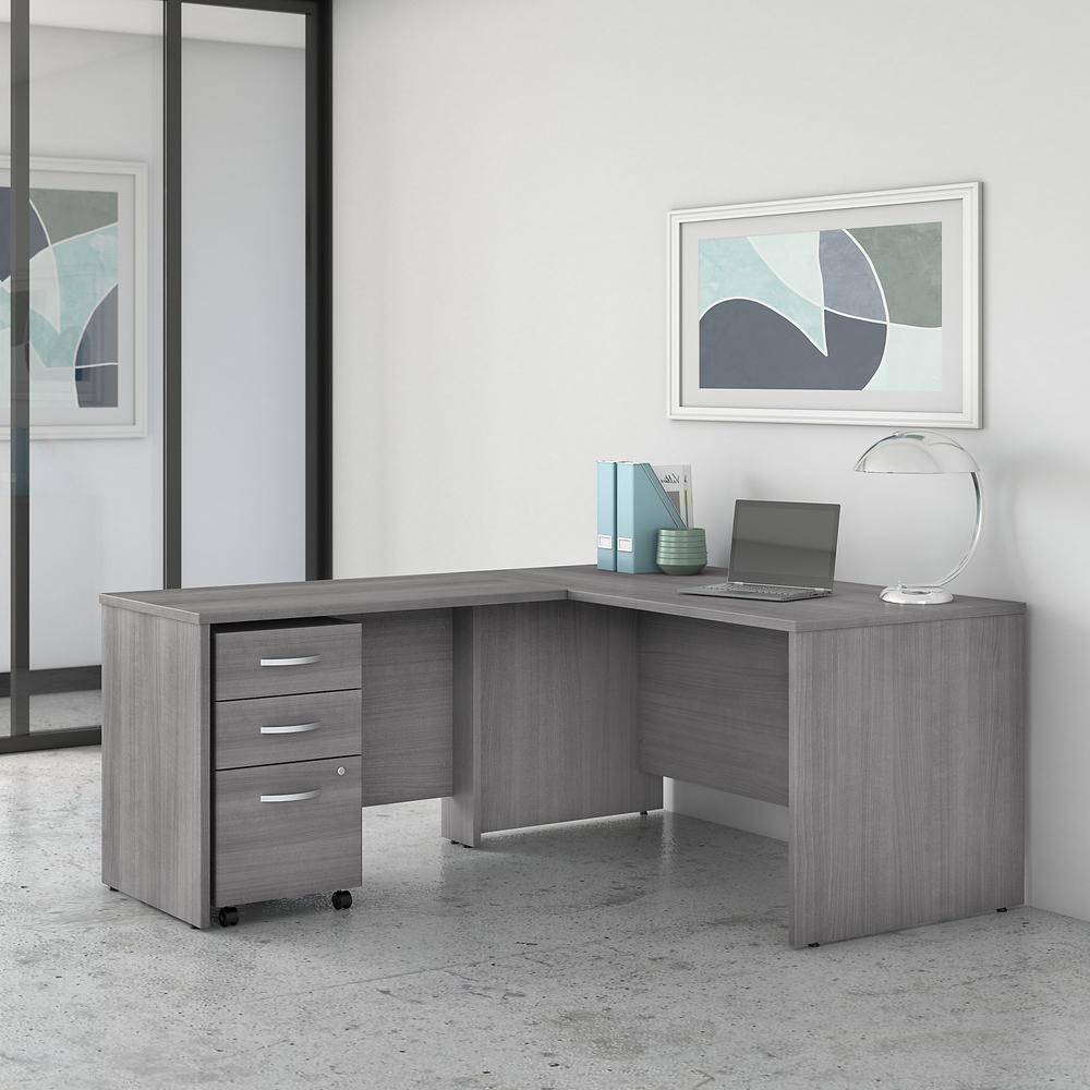 Bush Business Furniture Studio C 60W x 30D L Shaped Desk. Picture 2