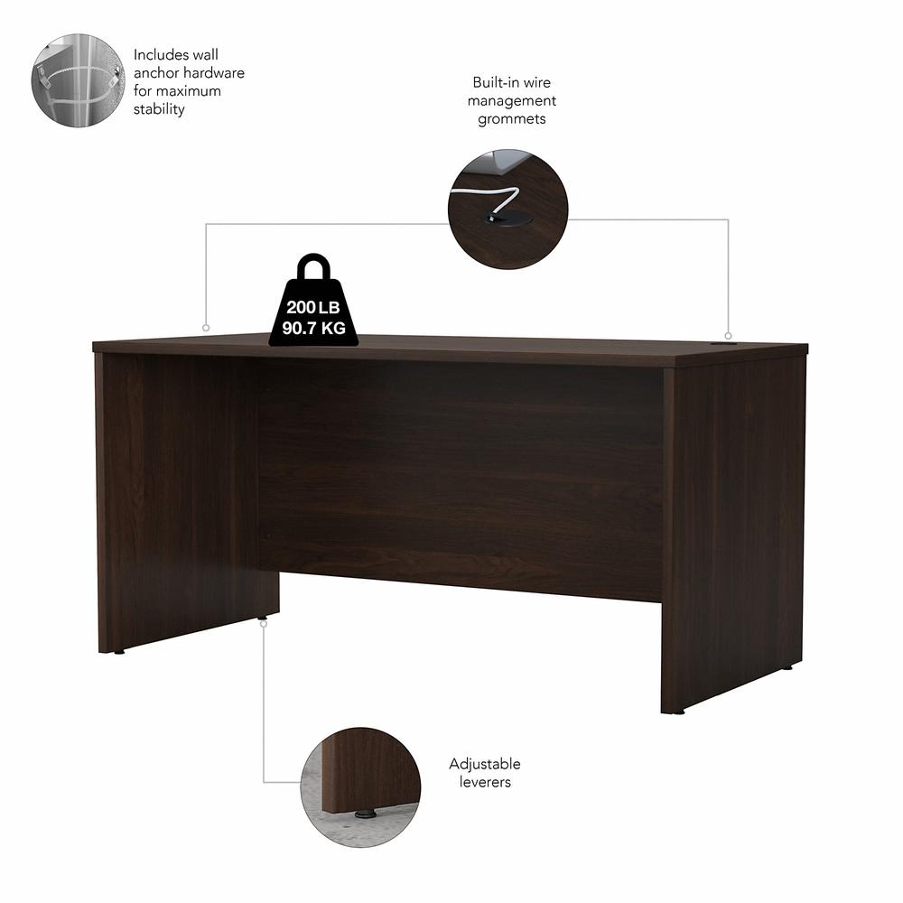 Bush Business Furniture Studio C 60W x 30D Office Desk with Mobile File Cabinet. Picture 2