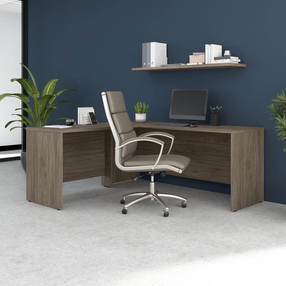 Bush Business Furniture Studio C 72W x 24D L Shaped Desk with 42W Return. Picture 2