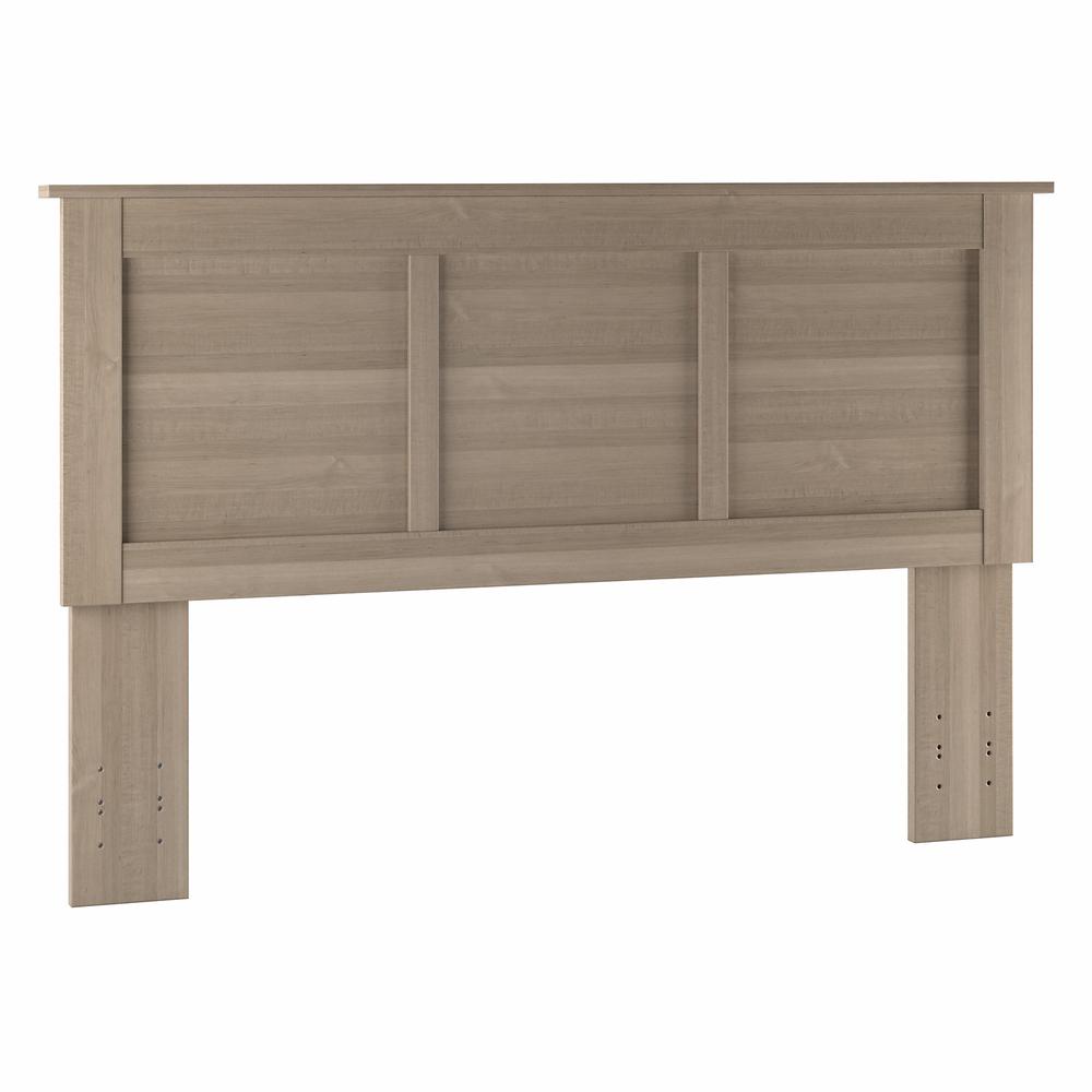 Bush Furniture Somerset Queen or Full Size Headboard, Ash Gray. Picture 1