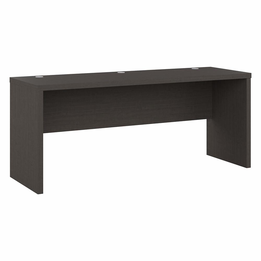 Office by kathy ireland® Echo 72W Computer Desk - Charcoal Maple. Picture 1