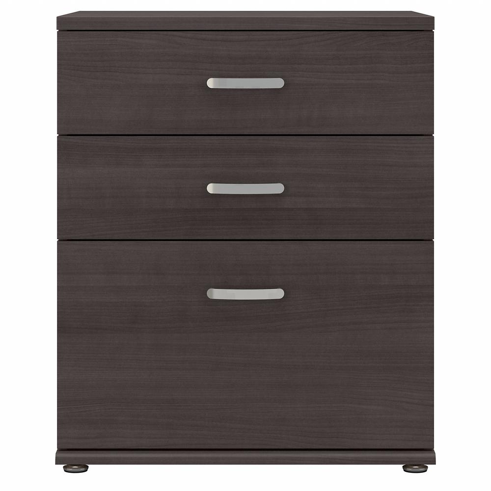 Universal Floor Storage Cabinet with Drawers - Storm Gray. Picture 4