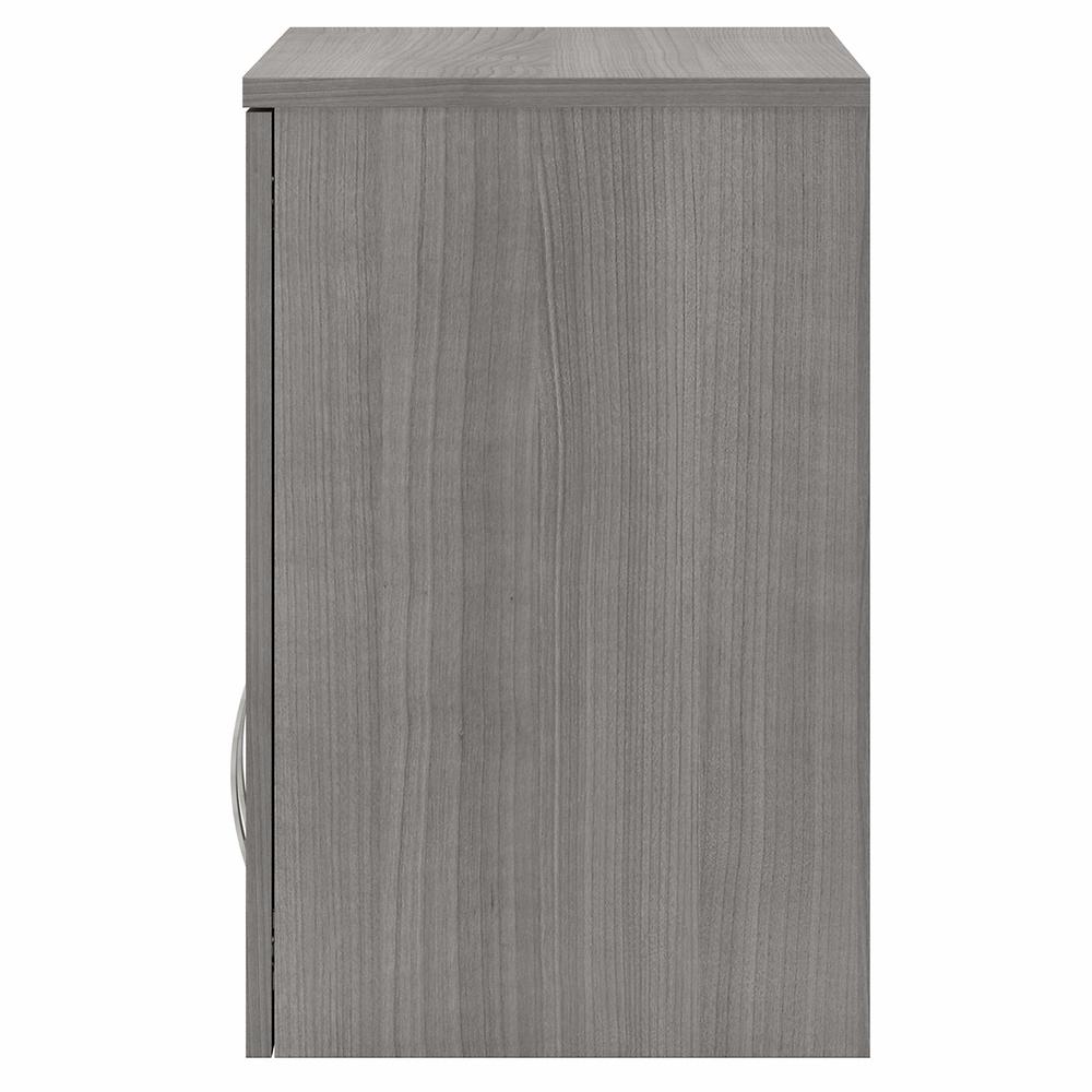 Universal Wall Cabinet with Doors and Shelves - Platinum Gray. Picture 5