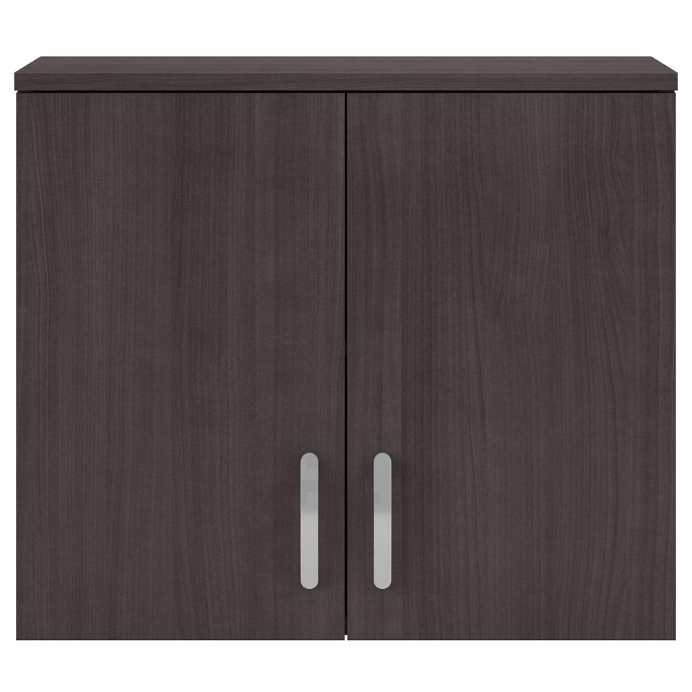 Universal Wall Cabinet with Doors and Shelves - Storm Gray. Picture 4