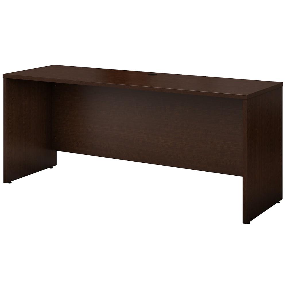 Bush Business Furniture Series C 72W x 24D Credenza Desk, Mocha Cherry. Picture 1
